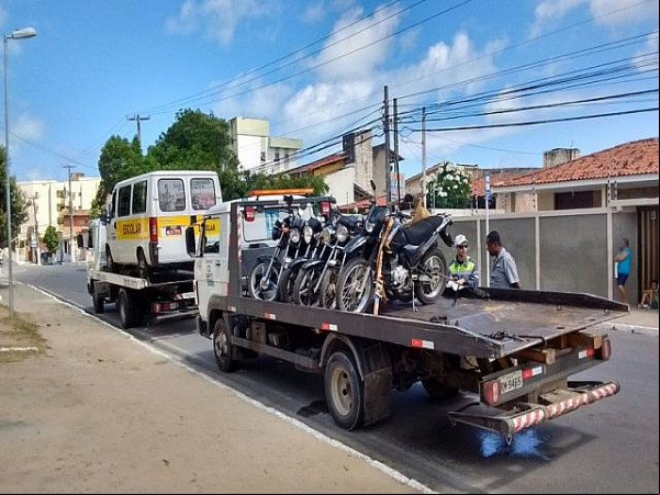 SMTT realizou ontem (11) operações de fiscalização de trânsito em três pontos da cidade. Foto: 
