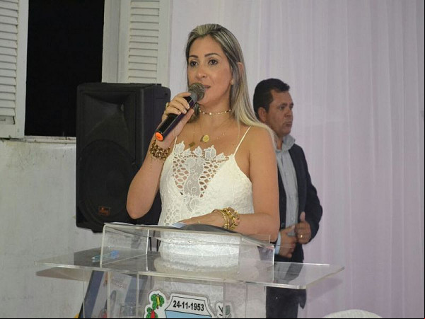 POSSE DA PREFEITA SOCORRO ANJOS EM SERRA CAIADA RN. Foto: Assessoria de Imprensa Prefeitur